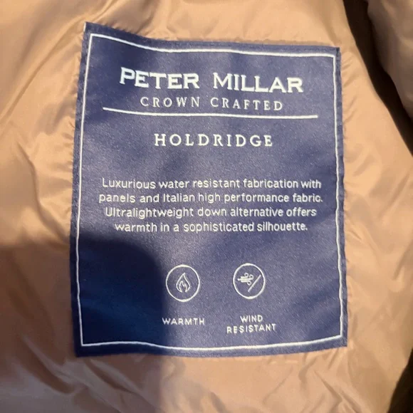 Peter Millar Men’s Holdridge Navy Vest Jacket - Size X Large NWT